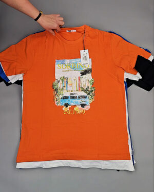Футболки мужские C-3141 (MEN T-shirt Sorbino) - Сток оптом
